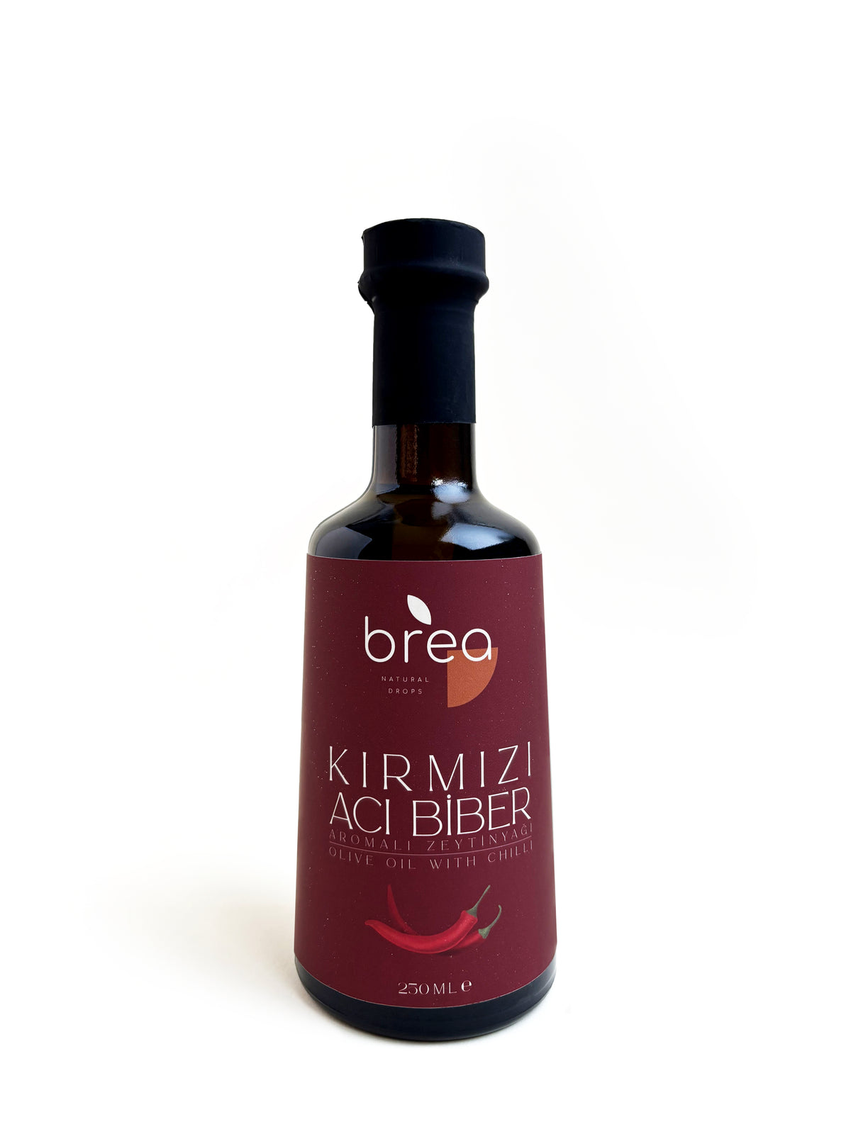 Kırmızı Acıbiber Aromalı Zeytinyağı - 250 ml